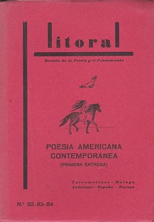 Bild des Verkufers fr N 82-83-84. Poesa Americana Contempornea. (Primera entrega) zum Verkauf von LIBRERA GULLIVER