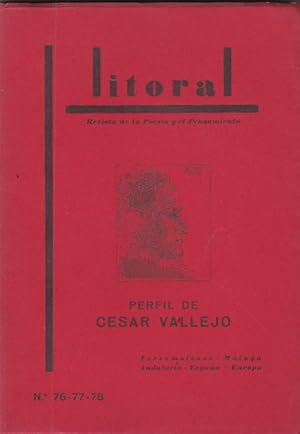 Bild des Verkufers fr Perfil de Cesar Vallejo .Nmeros 76-77-78 zum Verkauf von LIBRERA GULLIVER