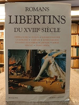 Bild des Verkufers fr Romans libertins du XVIIIe sicle zum Verkauf von Les Kiosques