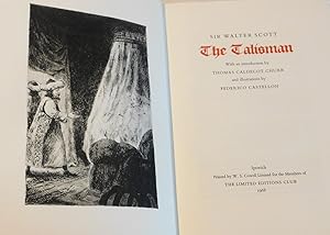 THE TALISMAN. With an Introduction by Thomas Caldecott Chubb and Illustrations by Federico Castel...