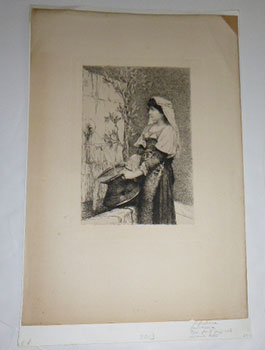 Immagine del venditore per Pascuccia. First edition of the etching "avant la lettre." venduto da Wittenborn Art Books