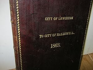 The Charter And Ordinances Of The City Of Lewiston, With The Boundaries Of The Wards, Ect.