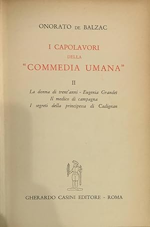 I capolavori della "Commedia umana" II