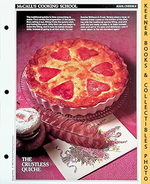 McCall's Cooking School Recipe Card: Eggs, Cheese 8 - Quiche-Without-A-Crust : Replacement McCall...