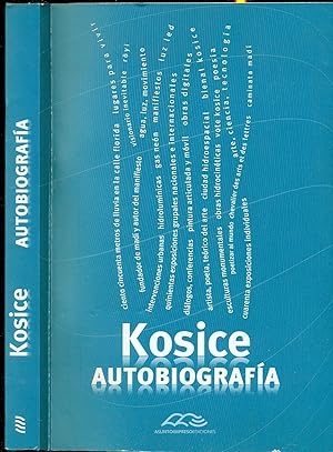 Imagen del vendedor de KOSICE AUTOBIOGRAFA a la venta por Valentin Peremiansky