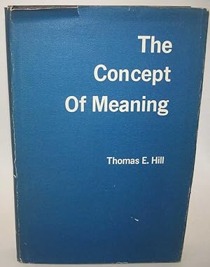Immagine del venditore per The Concept of Meaning (International Library of Philosophy) venduto da Easy Chair Books