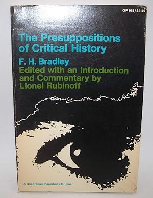 Imagen del vendedor de The Presuppositions of Critical History a la venta por Easy Chair Books