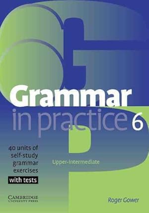 Imagen del vendedor de Grammar in Practice 6 : 40 Units Of Self-Study Grammer Exercises a la venta por GreatBookPrices