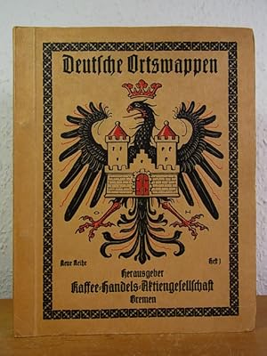 Imagen del vendedor de Deutsche Ortswappen. Neue Reihe, Heft 1 a la venta por Antiquariat Weber