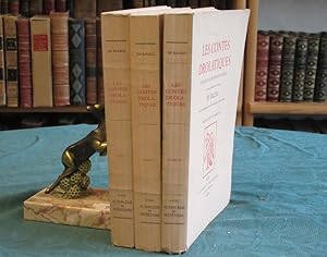 Les Contes Drolatiques. 3 volumes.