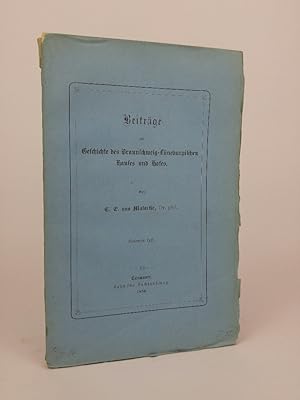 Seller image for Beitrge zur Geschichte des Braunschweig-Lneburgischen Hauses und Hofes: Siebentes Heft. for sale by ANTIQUARIAT Franke BRUDDENBOOKS