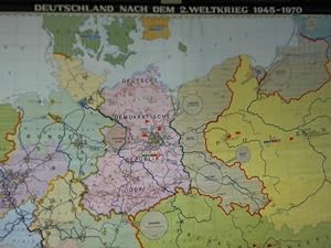 Deutschland nach dem 2. Weltkrieg 1945 - 1970, Maßstab 1:600.000