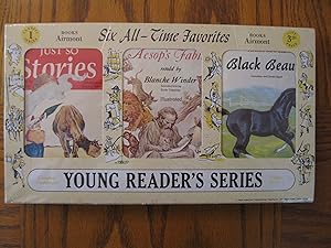 Imagen del vendedor de Young Reader's Series Display Case with Lot of Six (6) Airmont Paperback Classics, including: Robinson Crusoe; At the Back of the North Wind Illustrated; Master Skylark; Just So Stories; Aesop's Fables Illustrated, and; Black Beauty a la venta por Clarkean Books