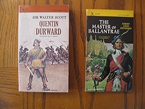 Bild des Verkufers fr Scotland Classics Two (2) Airmont Paperback Classics, including: The Master of Ballantrae (CL 47), and; Quentin Durward (CL 132) zum Verkauf von Clarkean Books