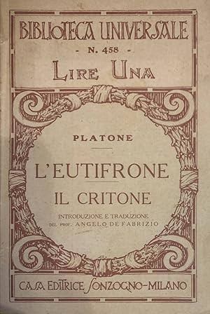 L'Eutifrone - Il Critone