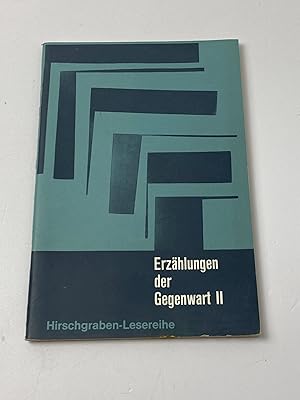 Image du vendeur pour Erzhlungen der Gegenwart II mis en vente par BcherBirne