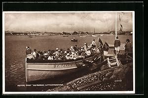 Seller image for Postcard Littlehampton, Motor Boat Britannia for sale by Bartko-Reher