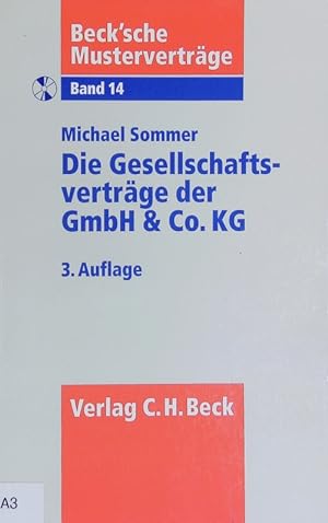 Bild des Verkäufers für Die Gesellschaftsverträge der GmbH & Co. KG. zum Verkauf von Antiquariat Bookfarm