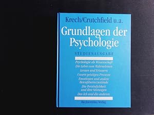 Seller image for Grundlagen der Psychologie. Studienausgabe - Inhalt 7 Bde. for sale by Antiquariat Bookfarm