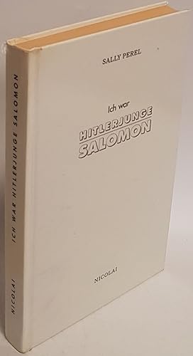 Imagen del vendedor de Ich war Hitlerjunge Salomon (SIGNIERTES EXEMPLAR) a la venta por books4less (Versandantiquariat Petra Gros GmbH & Co. KG)