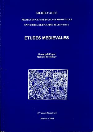 Image du vendeur pour Etudes Medievales mis en vente par avelibro OHG