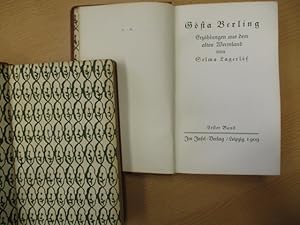 Gösta Berling. Erzählungen aus dem alten Wermland. Band 1 und 2