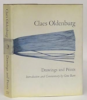 Bild des Verkufers fr Claes Oldenburg. Drawings and Prints. Introductin and Commentary by Gene Baro. zum Verkauf von Der Buchfreund