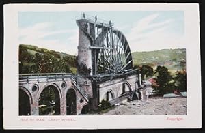 Isle Of Man Laxey Wheel Circa 1920 Postcard