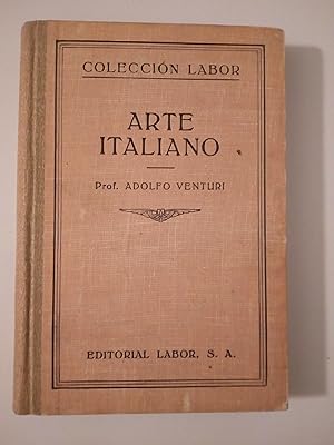 Seller image for Arte italiano for sale by Libros Nakens