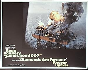 Imagen del vendedor de Diamonds are Forever Lobby Card #6 1971 Sean Connery, Jill St. John a la venta por AcornBooksNH