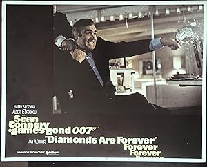 Imagen del vendedor de Diamonds are Forever Lobby Card #1 1971 Sean Connery, Jill St. John a la venta por AcornBooksNH