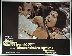 Imagen del vendedor de Diamonds are Forever Lobby Card #4 1971 Sean Connery, Jill St. John a la venta por AcornBooksNH