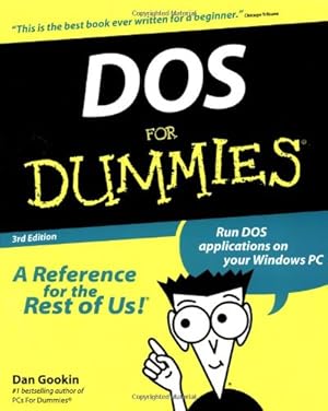 Bild des Verkufers fr DOS For Dummies by Gookin, Dan [Paperback ] zum Verkauf von booksXpress