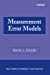 Imagen del vendedor de Measurement Error Models [Soft Cover ] a la venta por booksXpress