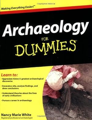 Imagen del vendedor de Archaeology For Dummies by White, Nancy Marie [Paperback ] a la venta por booksXpress