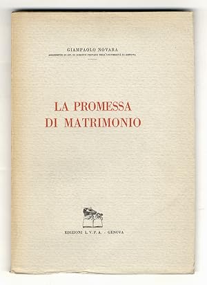 La promessa di matrimonio.