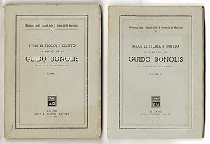 Studi di storia e diritto in memoria di Guido Bonolis. Volume I - II.