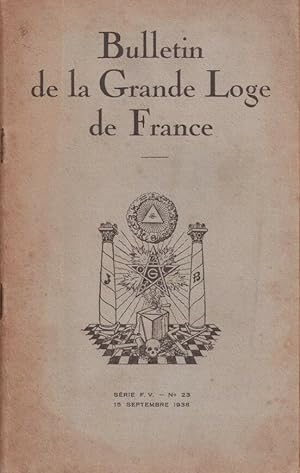 Bulletin de la Grande Loge de France 23