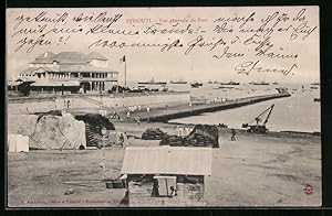 Ansichtskarte Djibouti, Vue générale du Port