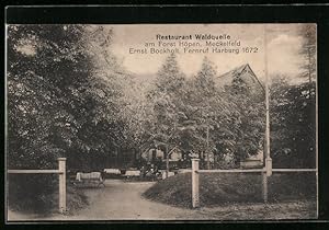 Ansichtskarte Meckelfeld, Restaurant Waldquelle Ernst Bockholt am Forst Höpen