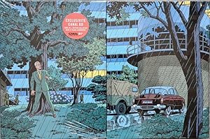 Bild des Verkufers fr Les Aventures de Blake et Mortimer, d'aprs les personnages d'Edgar P. Jacobs, tome 29 : Huit Heures  Berlin. ( Tirage limit sous coffret avec album en version normale + album en version noir et blanc ). zum Verkauf von Librairie Victor Sevilla