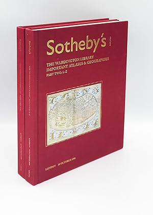 Seller image for The Wardington Library: Important Atlases & Geographies. Part One: A-K - Part Two: L-Z. [2 vols, complete set] for sale by Leopolis