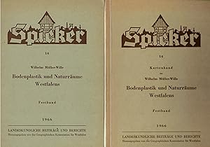Seller image for Bodenplastik und Naturrume Westfalens. Festgabe 1966. Text- und Kartenband (Spieker Landeskundliche Beitrge und Berichte Band 14) for sale by Paderbuch e.Kfm. Inh. Ralf R. Eichmann