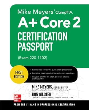 Seller image for Mike Meyers' Comptia A+ Core 2 Certification Passport Exam 220-1102 for sale by GreatBookPrices