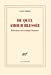 Seller image for De quel amour blessée: Réflexions sur la langue française [FRENCH LANGUAGE - Soft Cover ] for sale by booksXpress