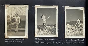 1939 WESTERN TRAVEL PHOTO ALBUM & HANDWRITTEN DIARY