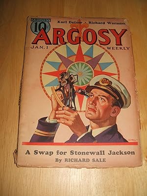 Imagen del vendedor de Argosy Weekly January 1, 1938 a la venta por biblioboy