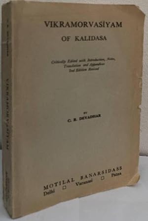 Seller image for Vikramorvasiyam of Kalidasa for sale by Erik Oskarsson Antikvariat