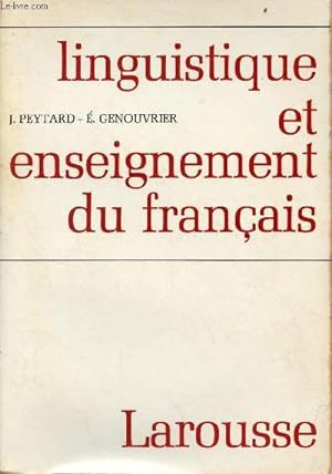 Seller image for Linguistique et enseignement du franais. for sale by Le-Livre