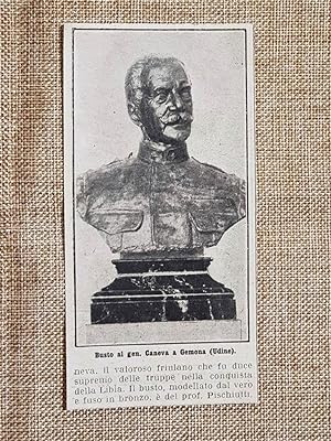 Seller image for Udine nel 1914 Busto al Generale Caneva a Gemona del Prof. Pischiutti for sale by LIBRERIA IL TEMPO CHE FU